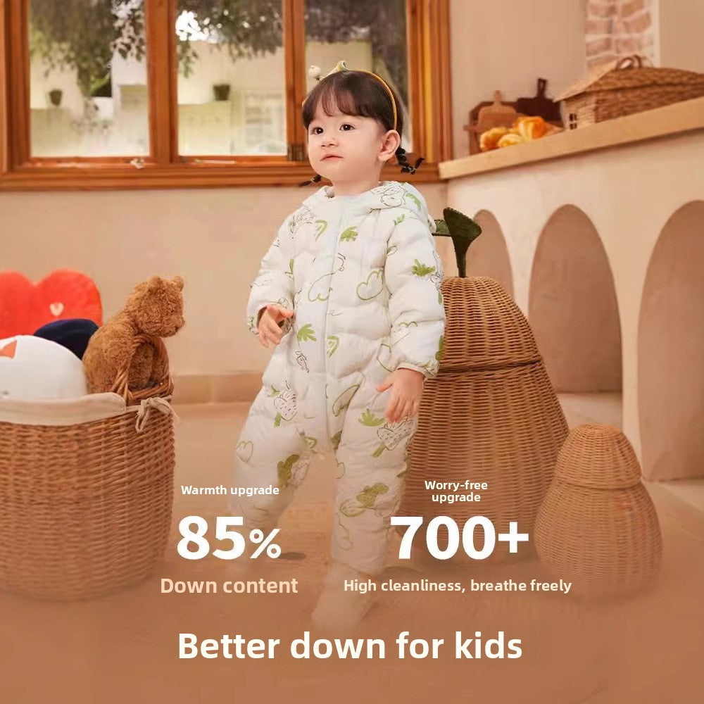 Baby Jumpsuit down Jacket