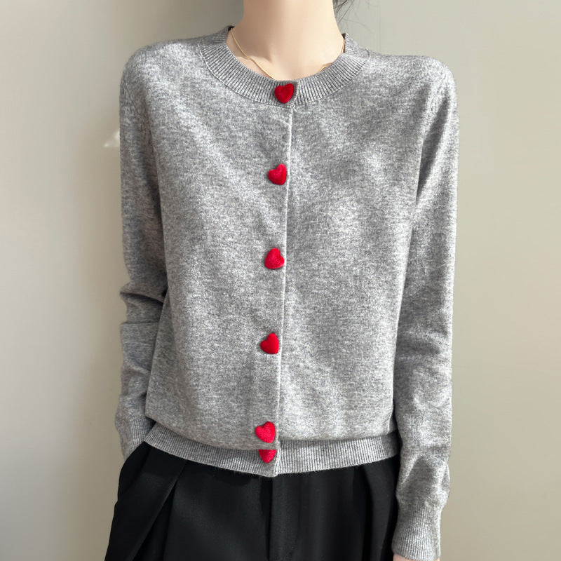 All-match Sweater Thin Coat