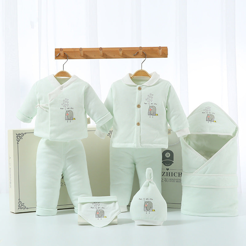 Baby cotton-padded suit