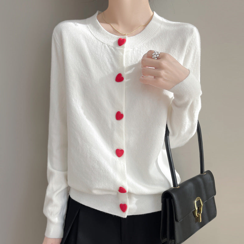 All-match Sweater Thin Coat