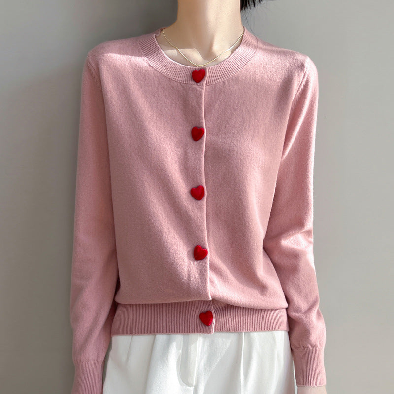 All-match Sweater Thin Coat