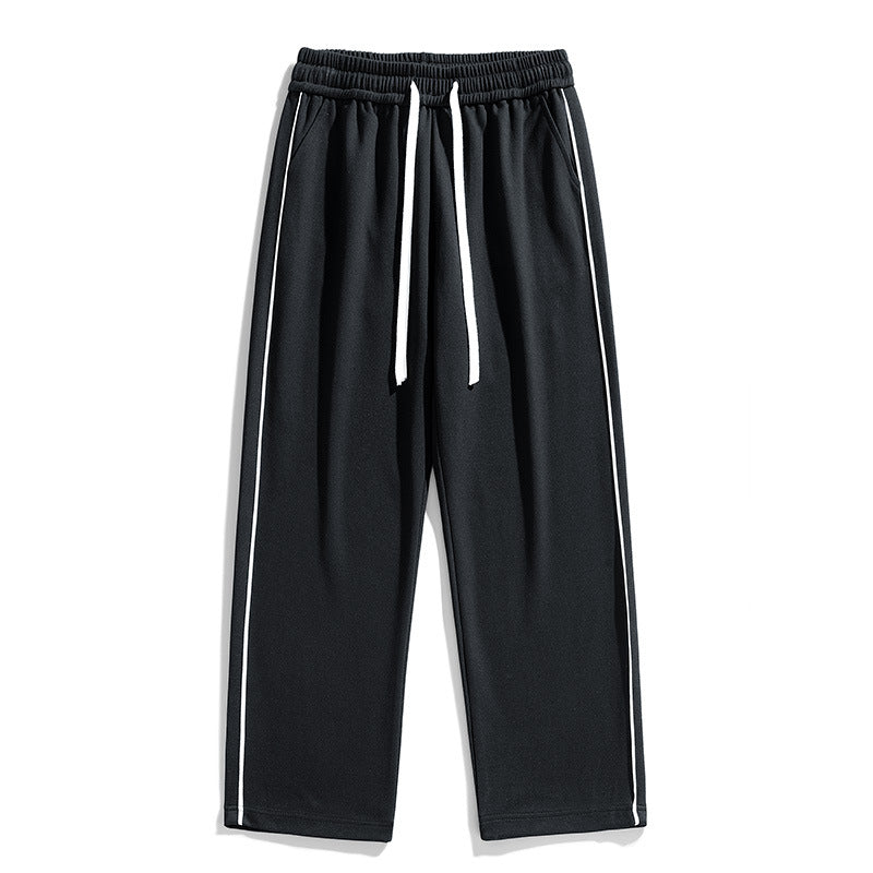 Fleece-Lined Casual Sweatpants for Men