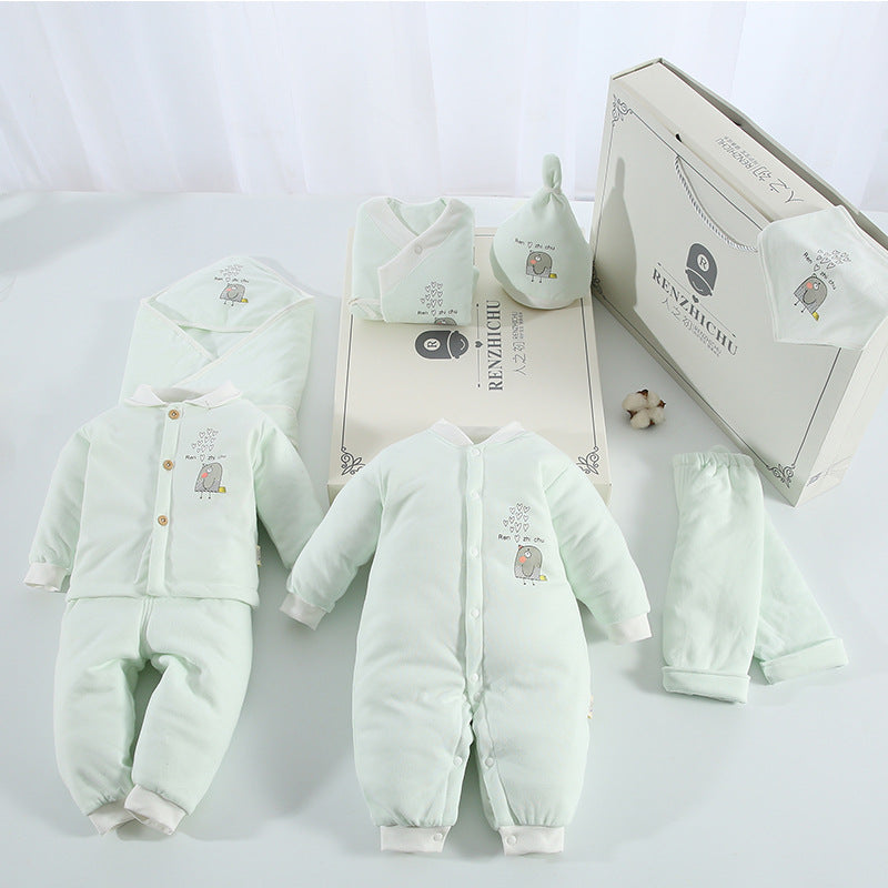 Baby cotton-padded suit