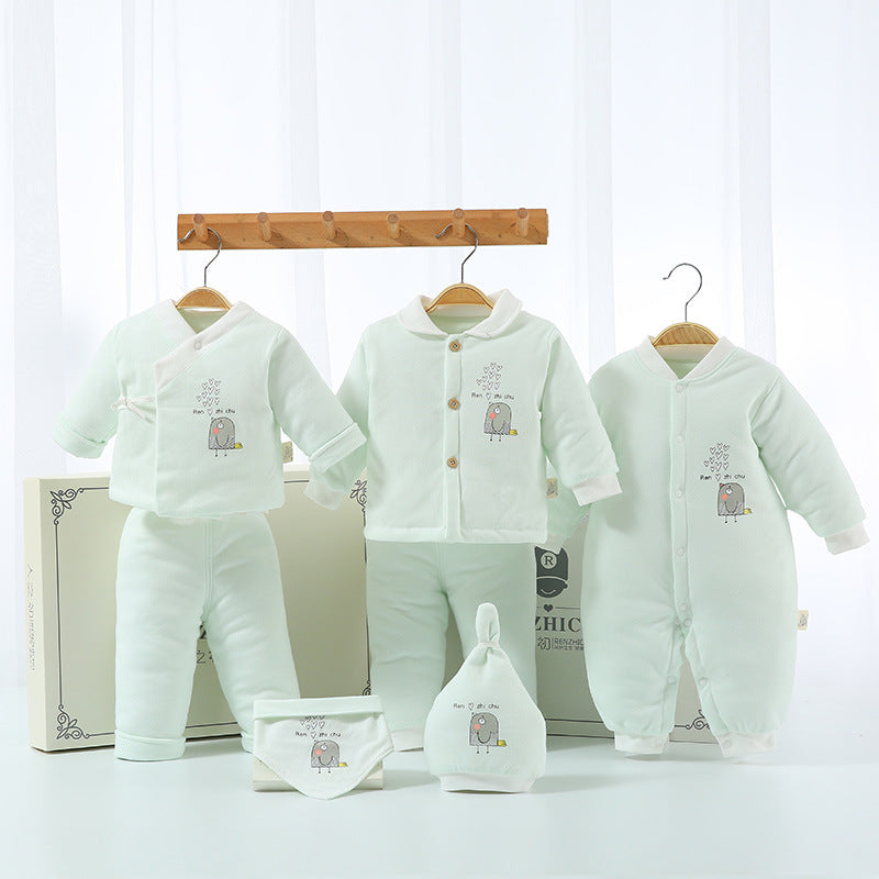 Baby cotton-padded suit